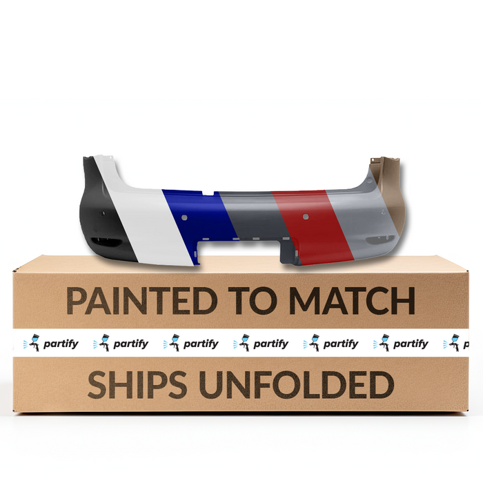 INFINITI QX56/QX80 CAPA Certified Rear Bumper W/Rear Object Sensors W/4 Sensor Holes - IN1100154C