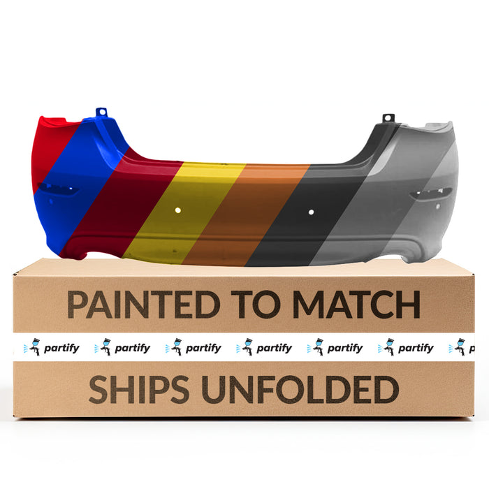 INFINITI Q70/Q70L CAPA Certified Rear Bumper W/Parking Sensors - IN1100156C