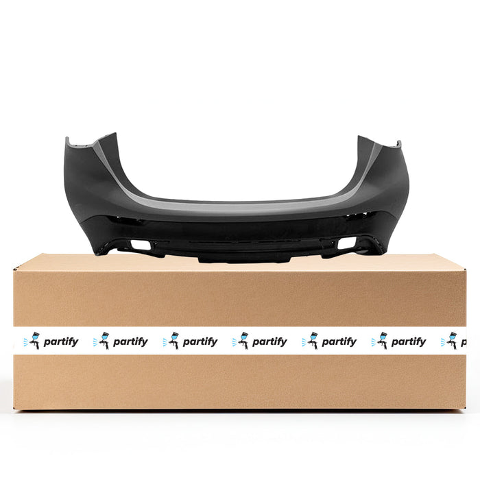 INFINITI QX30 Base/Luxury/Premium CAPA Certified Rear Bumper W/O Object Sensors W/Textured Lower AWD - IN1100171C