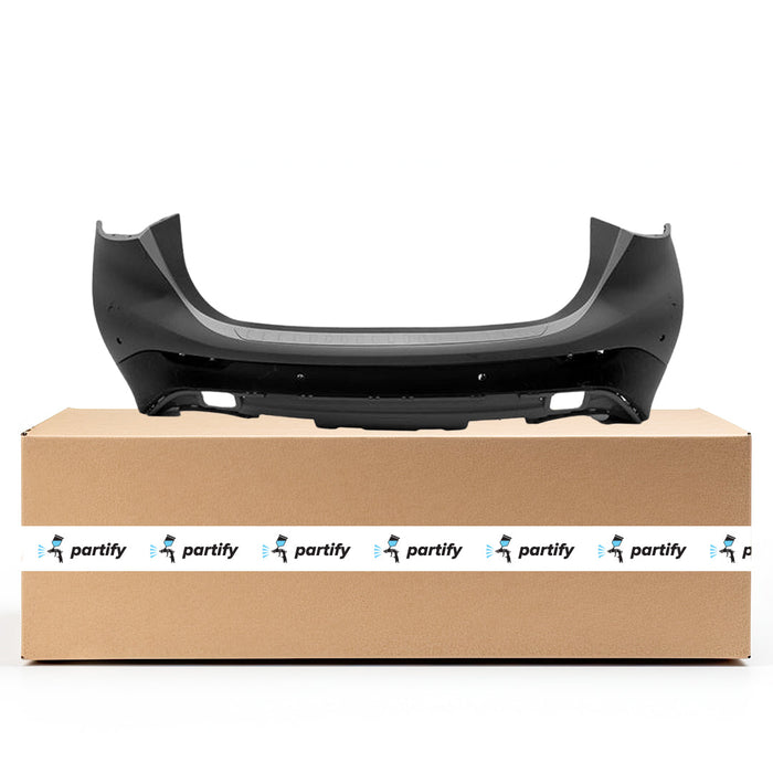 INFINITI QX30 Base/Luxury/Premium CAPA Certified Rear Bumper W/Object Sensors W/Textured Lower 4 Holes AWD - IN1100172C