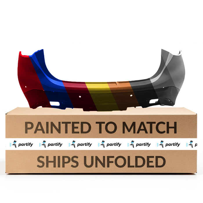 INFINITI QX30 Base/Luxury/Premium Rear Bumper W/Obj Snsr W/Surround W/Txt Lwr 6 Holes AWD - IN1100174