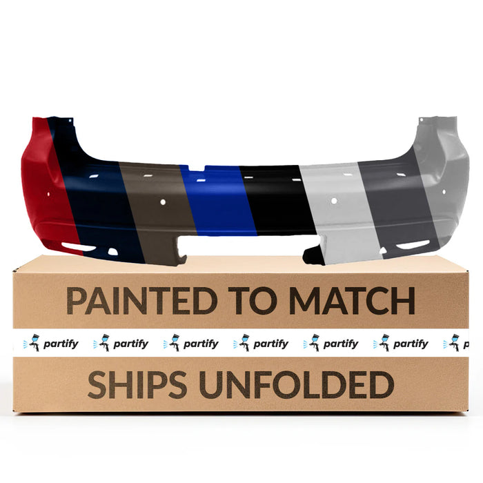 Infiniti QX80 Limited Edition OEM Rear Bumper With Sensor Holes & With Molding Holes - H50221A60H