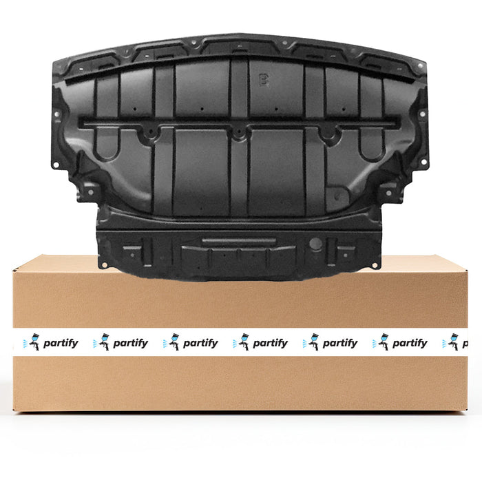 INFINITI Q50/Q60 Base/Hybrid/Hybrid Luxe/Hybrid Premium/Luxe/Premium/Pure/Base/Luxe/Premium/Pure CAPA Certified Lower Undercar Shield RWD - IN1228131C