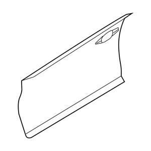 Front Passenger Side Door Shell image