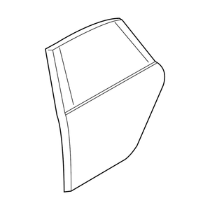 Carcasa de la puerta trasera del lado del conductor image