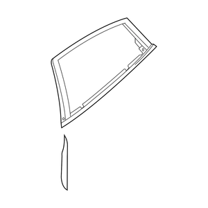 Rear Passenger Side Door Shell image