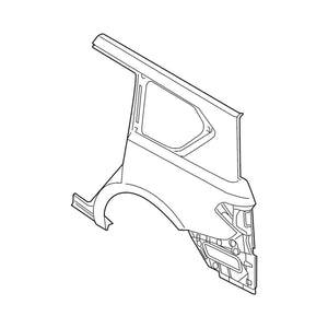 Passenger Side Quarter Panel image