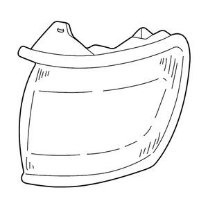 Front Driver Side Side Marker Light Assembly image