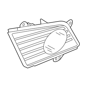 Driver Side Back Up Light Lens / Housing image