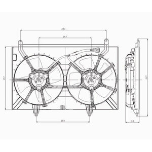 Engine Cooling Fan Assembly image