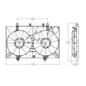 Engine Cooling Fan Assembly image
