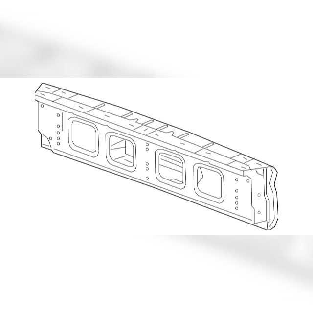 Chevrolet Silverado/GMC Sierra 1500 OEM Upper Tailgate Shell - 85518591