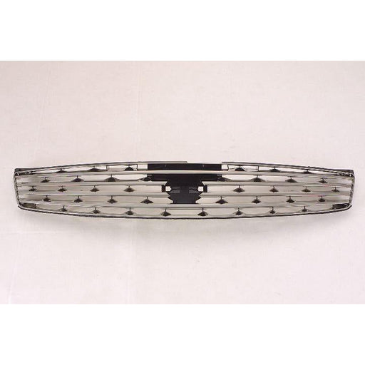 2003-2007 Infiniti G35 Coupe Grille Chrome Black - IN1200107-Partify-Painted-Replacement-Body-Parts