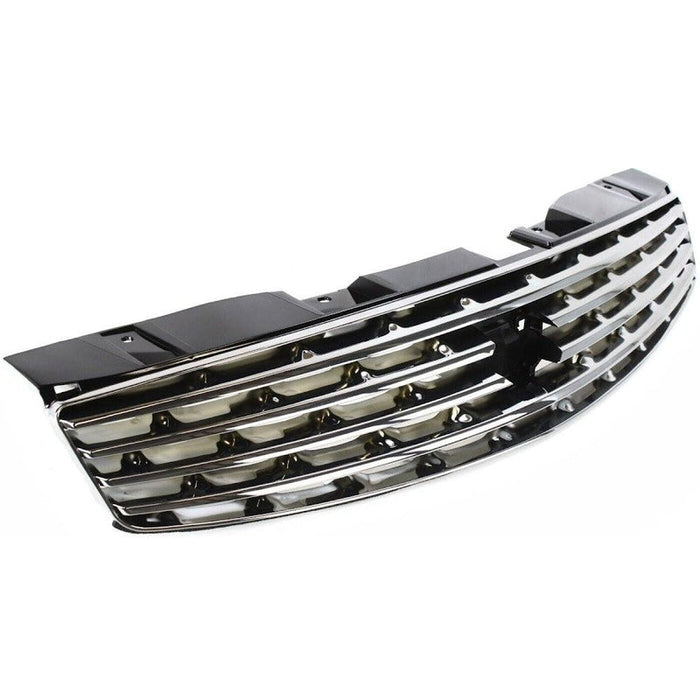 2003-2007 Infiniti G35 Coupe Grille Chrome Black - IN1200107-Partify-Painted-Replacement-Body-Parts