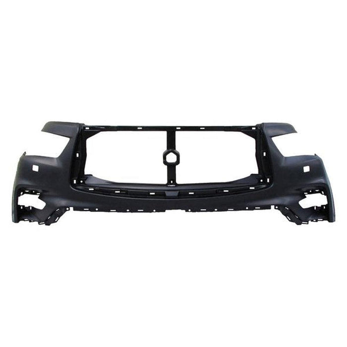 Infiniti QX80 CAPA Certified Front Bumper With Head Light Washer Holes - IN1014101C