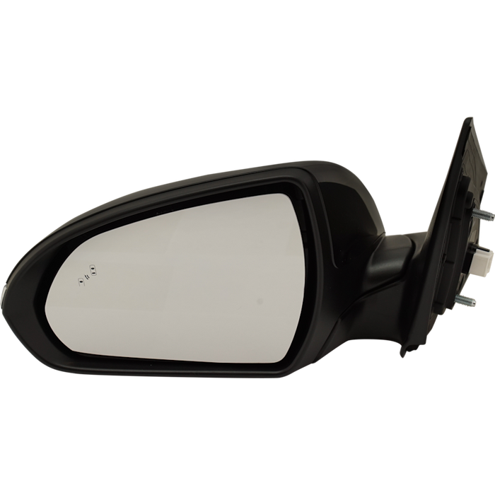 Hyundai Elantra Driver Side Door Mirror Heated Usa Built W/Bsd W/S/Lamp W/O Memory W/O Bsd Glass Assembly - HY1320232