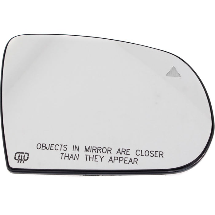 Jeep Cherokee Passenger Side Door Mirror Glass W/Blind Spot Sensor W/Memory - CH1325179
