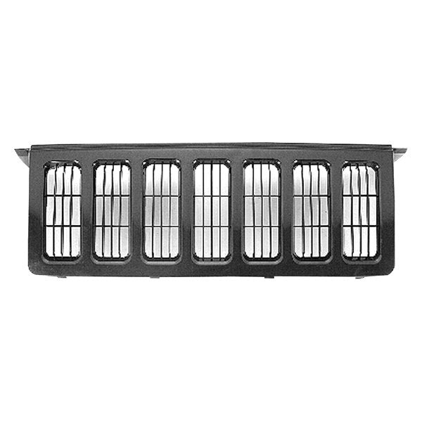 Jeep Commander CAPA Certified Grille Matte Black With Black Moulding - CH1200302C