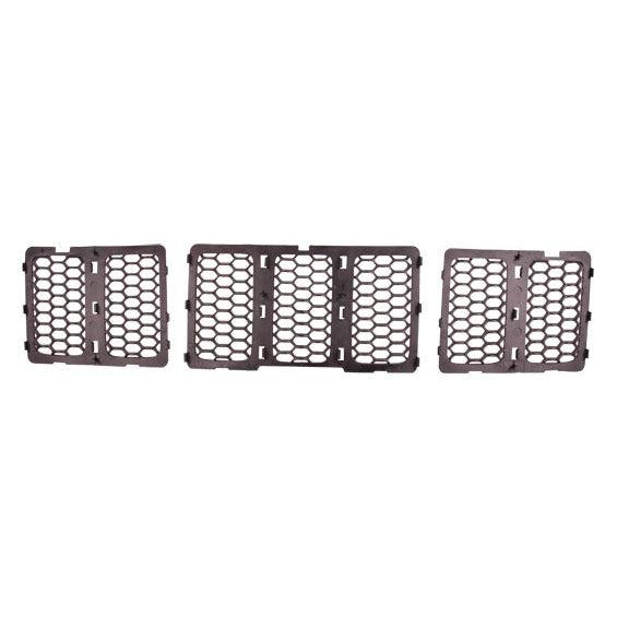 Jeep Grand Cherokee CAPA Certified Grille Matte Black Honeycomb Style - CH1200377C