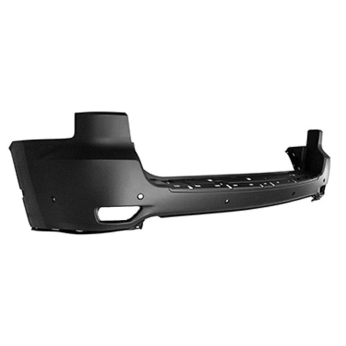 2017-2022 Jeep Grand Cherokee Laredo / Limited / Overland / Trailhawk Rear Bumper With 6 Sensor Holes & Without Blind Spot Detection - CH1114107-Partify-Painted-Replacement-Body-Parts