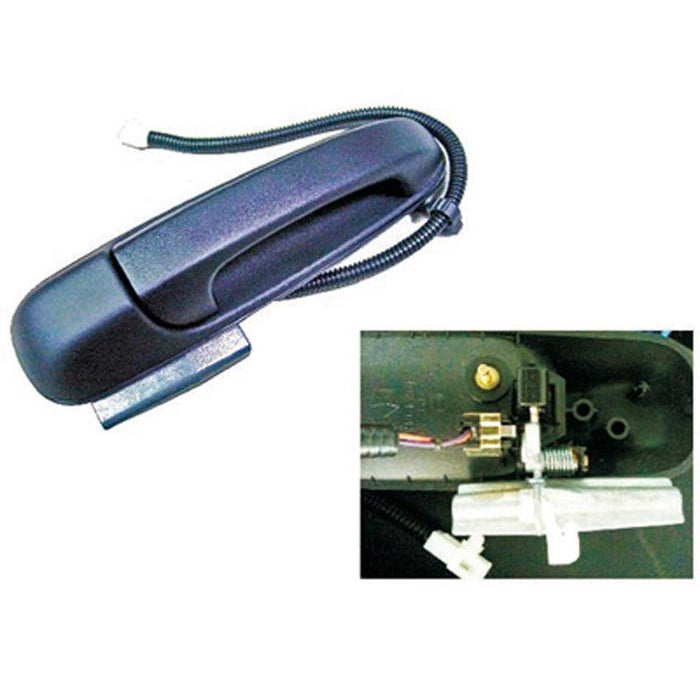 2003 Jeep Liberty Rear Outer Liftgate Handle W/O Keyhole Textured - CH1915107-Partify-Painted-Replacement-Body-Parts