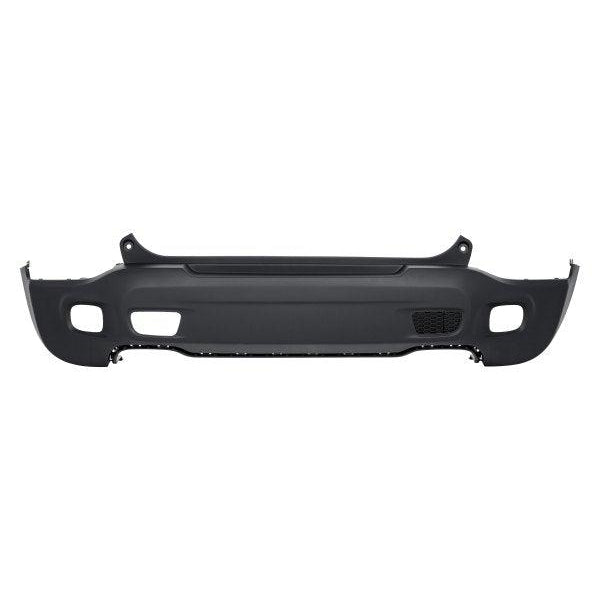 Jeep Renegade Trailhawk OEM Rear Upper Bumper Without Sensor Holes & Without Trailer Hitch Hole - 5VX21LXHAA