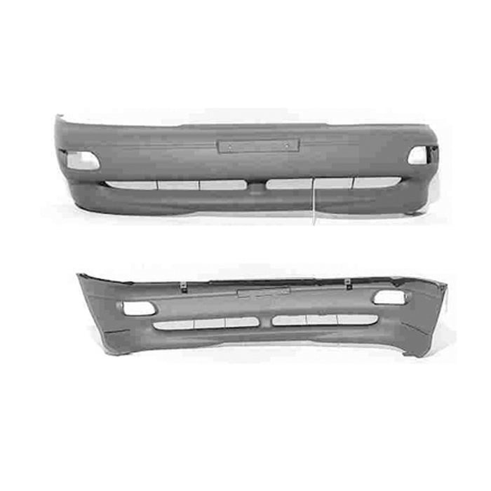 Kia Sephia RS Front Bumper From 10/94 Includes License Bracket - KI1000105