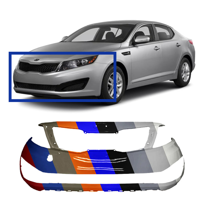 KIA Optima CAPA Certified Front Bumper - KI1000155C