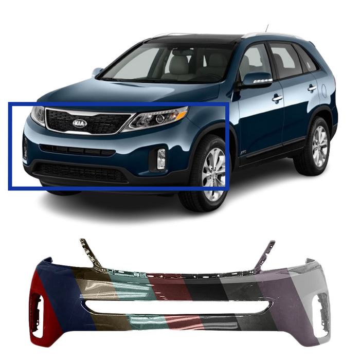 Kia Sorento CAPA Certified Front Bumper - KI1000164C