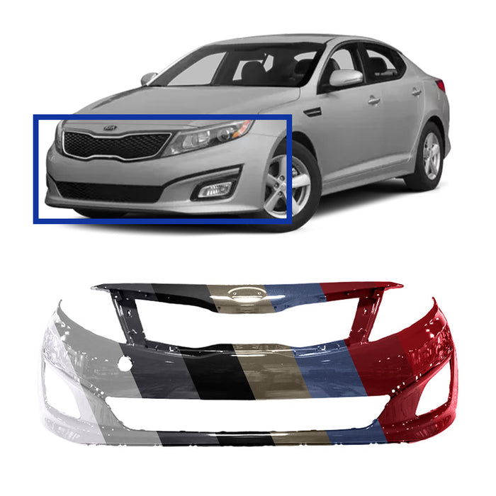 Kia Optima Non-Hybrid Front Bumper For Korea Manufactured Models - KI1000169