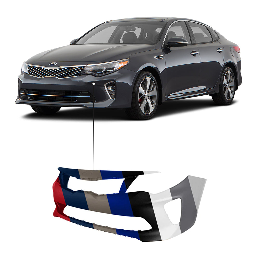2016-2018 Kia Optima S/SX/SXL Front Bumper - KI1000183 — Partify