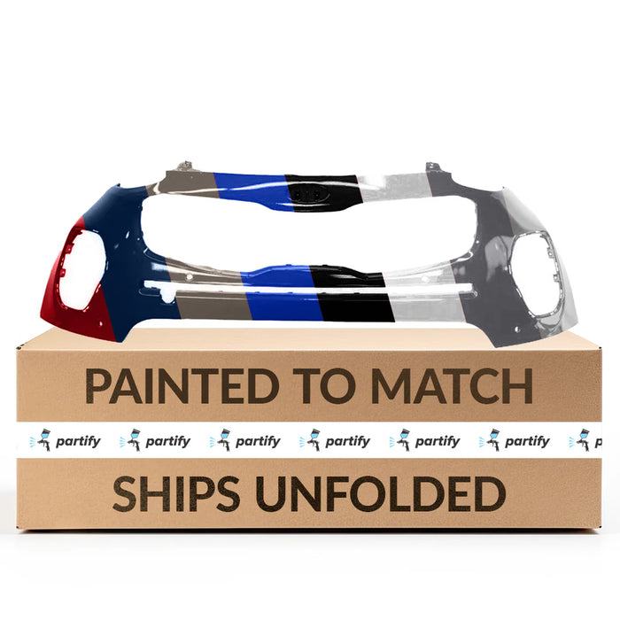 Kia Sportage Front Wheel Drive Front Bumper With Sensor Holes - KI1000185