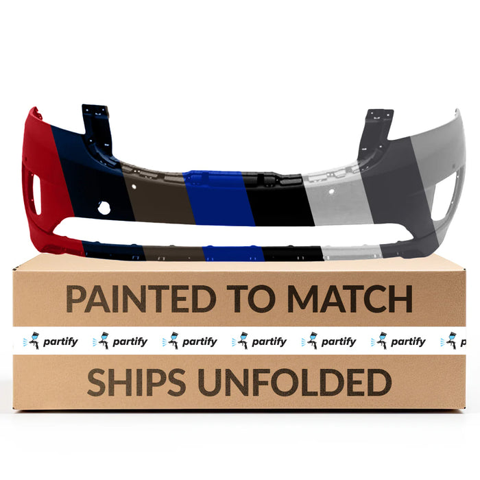 Parachoques delantero Kia Sedona (no SX) con certificación CAPA y orificios para sensores - KI1000188C