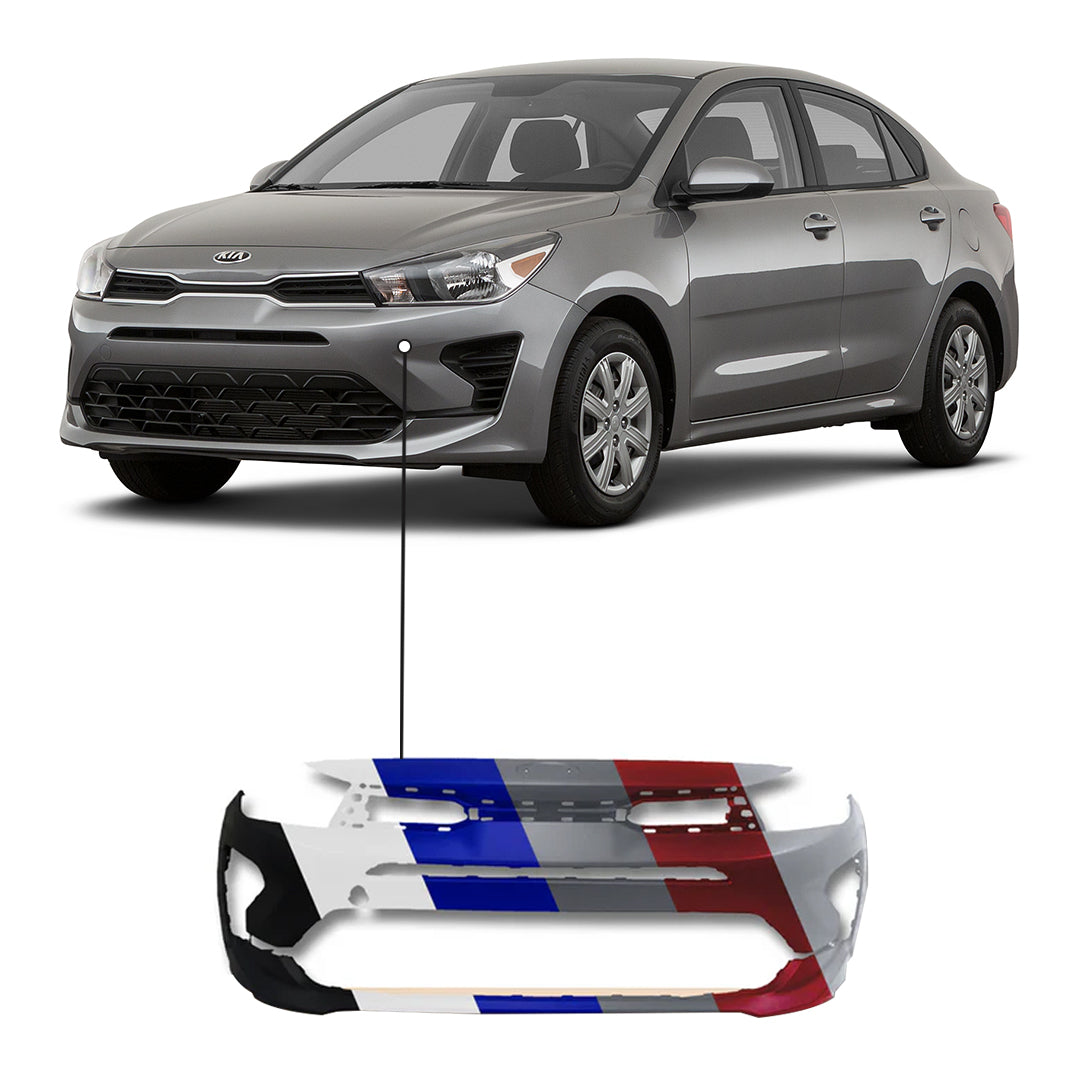 2021 Kia Rio Front Bumper - KI1000216 — Partify