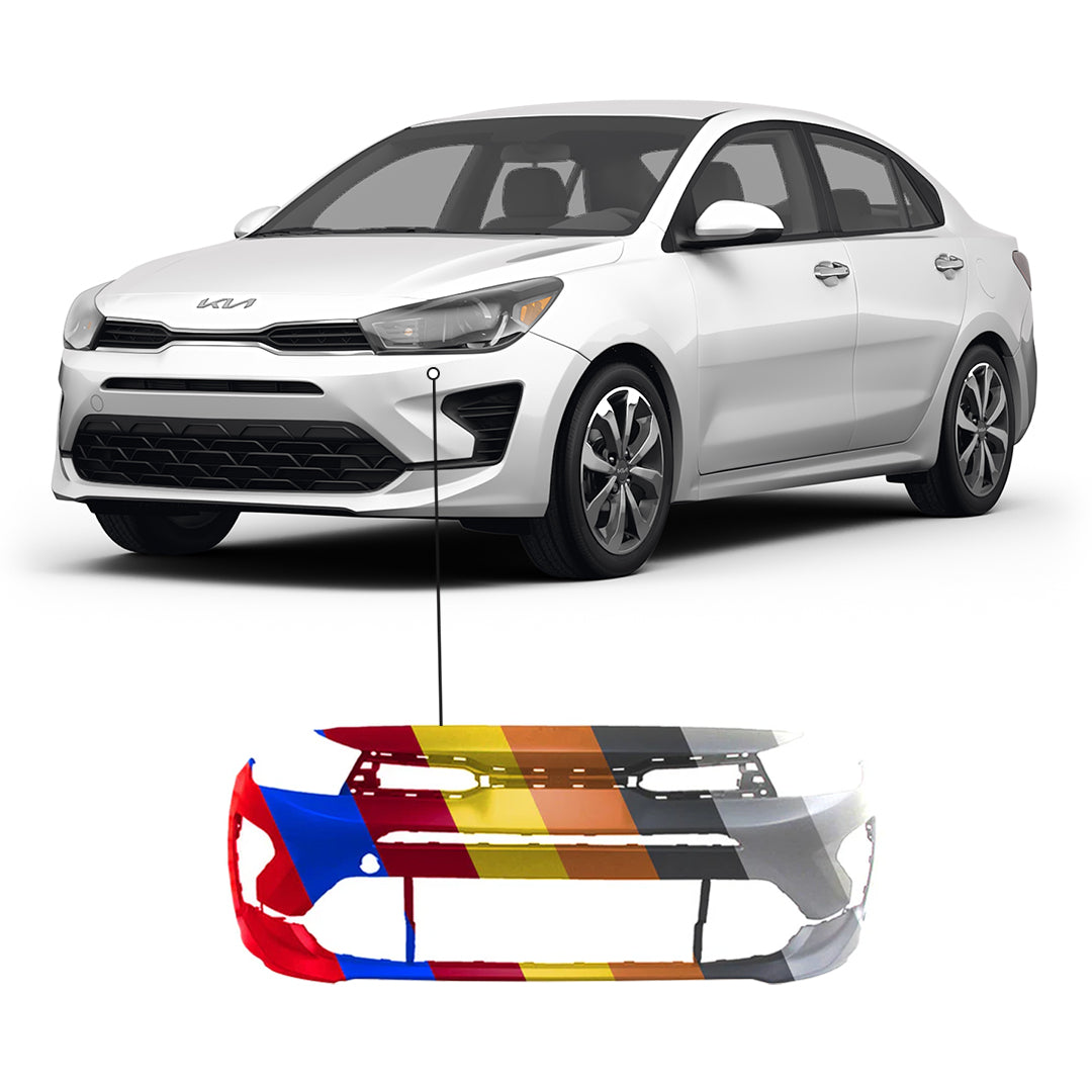2022-2023 Kia Rio Front Bumper - KI1000222 — Partify