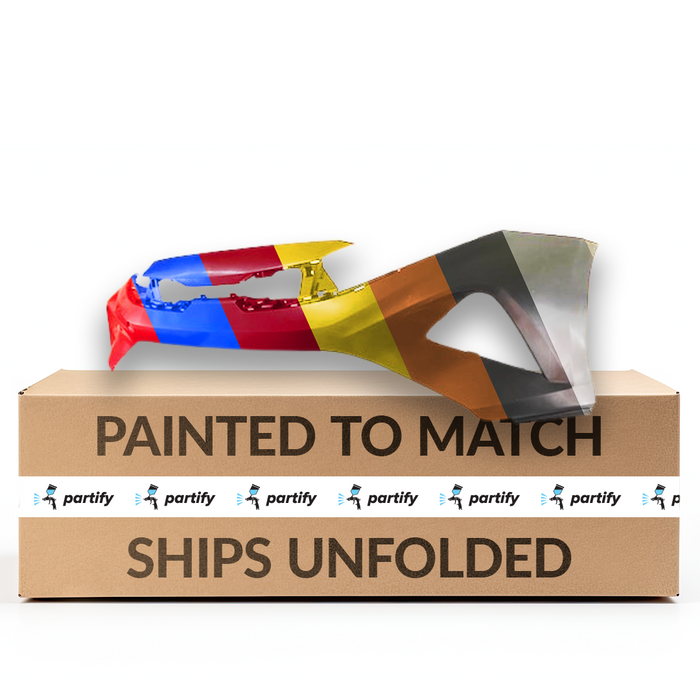 Kia Forte K3 Front Bumper W/O Sensor Holes - 86511M6700