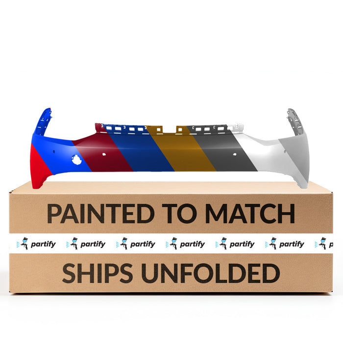 Kia EV6 First Edition/Light/Long Range/Standard Range/Wind CAPA Certified Front Upper Bumper W/Parking Sensor W/Auto Park W/Radar - KI1014127C