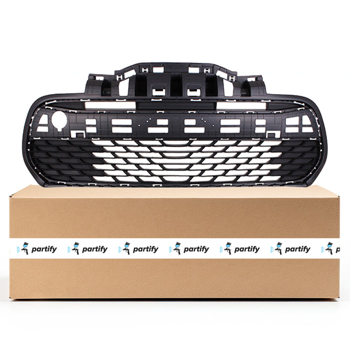 KIA Rio Hatchback Lower CAPA Certified Grille Matte Finish Without Collision Warning Lx/S Models(Mesh Type) - KI1036141C