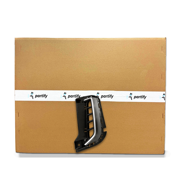 Parrilla negra del lado del conductor con moldura cromada para Kia Telluride - KI1038141