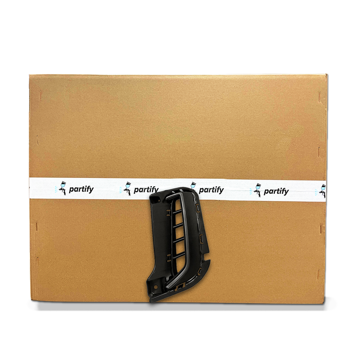 Parrilla OEM para Kia Telluride, lado del conductor, negra con moldura negra - 86593S9100