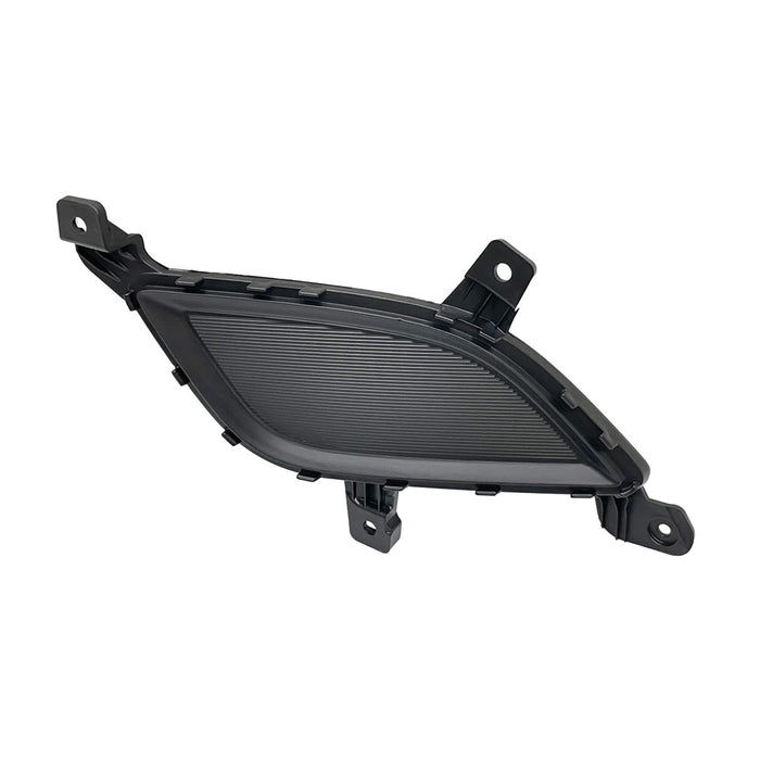 Kia Forte Front Driver Side Bumper Insert Fog Lamp Opening Cover For Use W/O Fog Lamps - KI1038159