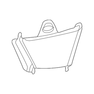Front Driver Side Bumper Insert image