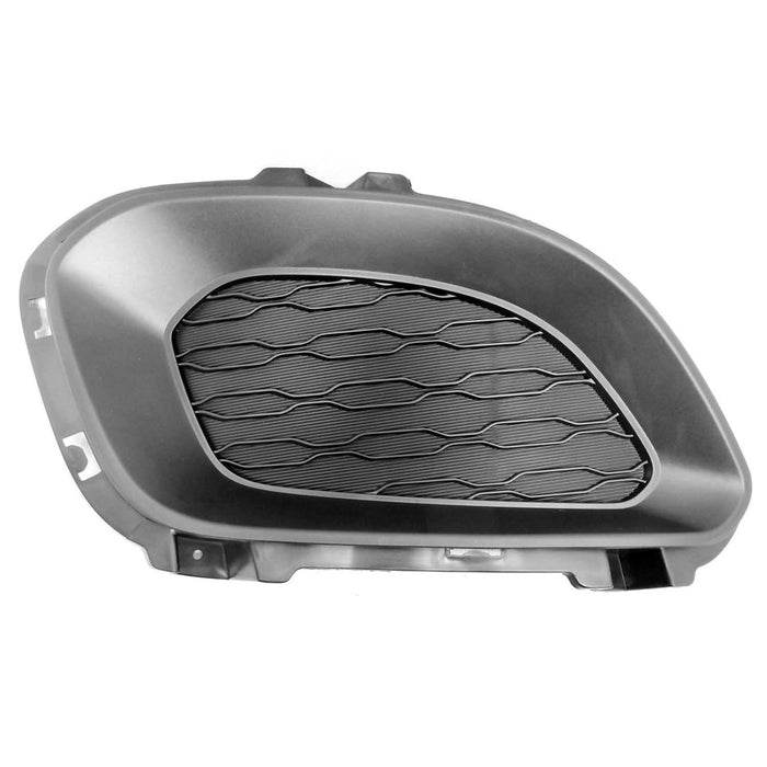 Kia Rio Front Passenger Side Bumper Insert Fog Lamp Opening Cover For Use W/O Fog Lamps Hatchback - KI1039122