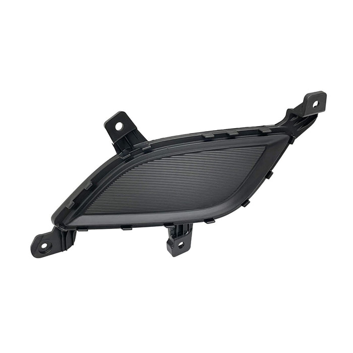 Kia Forte Front Passenger Side Bumper Insert Fog Lamp Opening Cover For Use W/O Fog Lamps - KI1039159