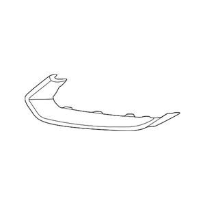 Front Passenger Side Bumper Molding image