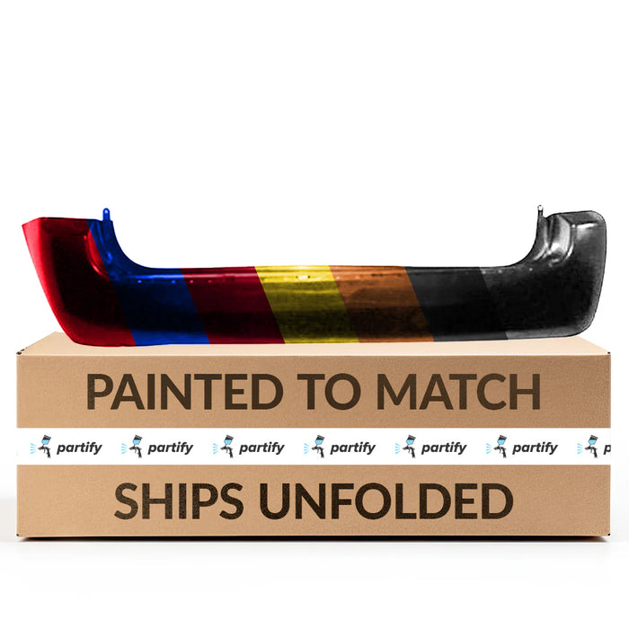 Parachoques trasero Kia Sedona EX/LX sin orificios para sensores - KI1100133