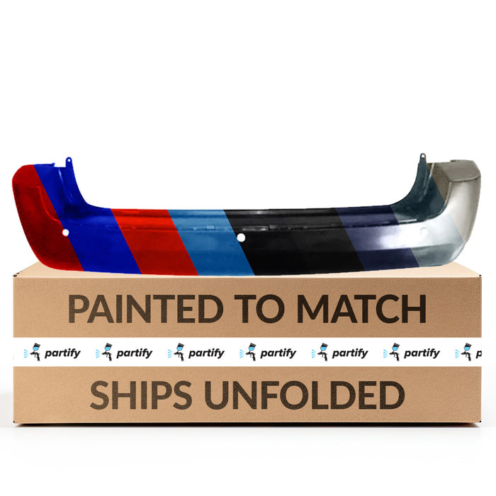 Parachoques trasero Kia Sedona EX/LX con orificios para sensores - KI1100163