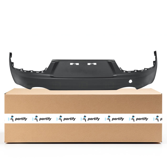 Kia Sportage Rear Bumper Dual Exh W/O Parking Sensor Textured 2L L4 Turbocharged - KI1100174