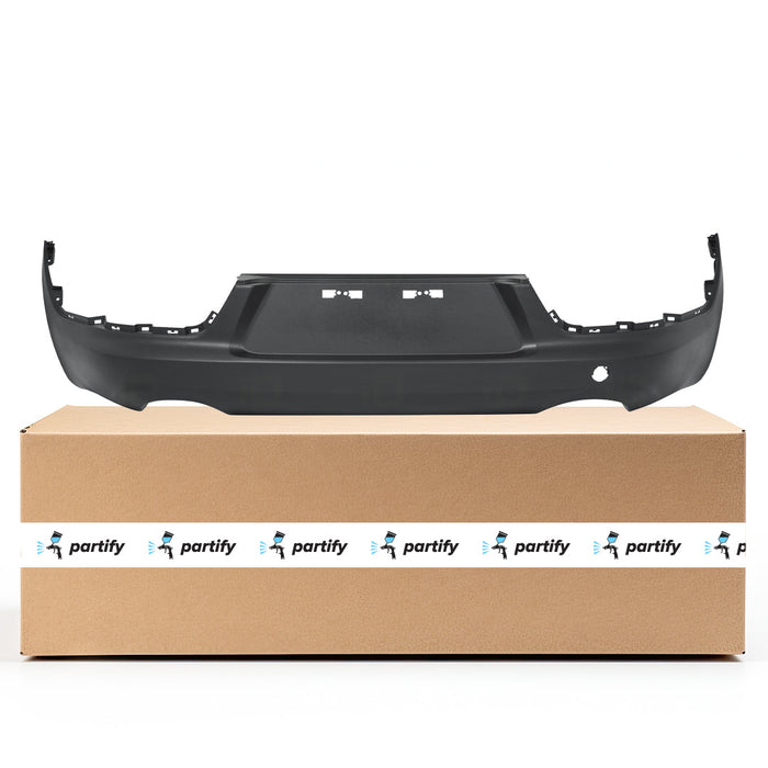Kia Sportage CAPA Certified Rear Bumper Dual Exh W/O Parking Sensor Textured 2L L4 Turbocharged - KI1100174C