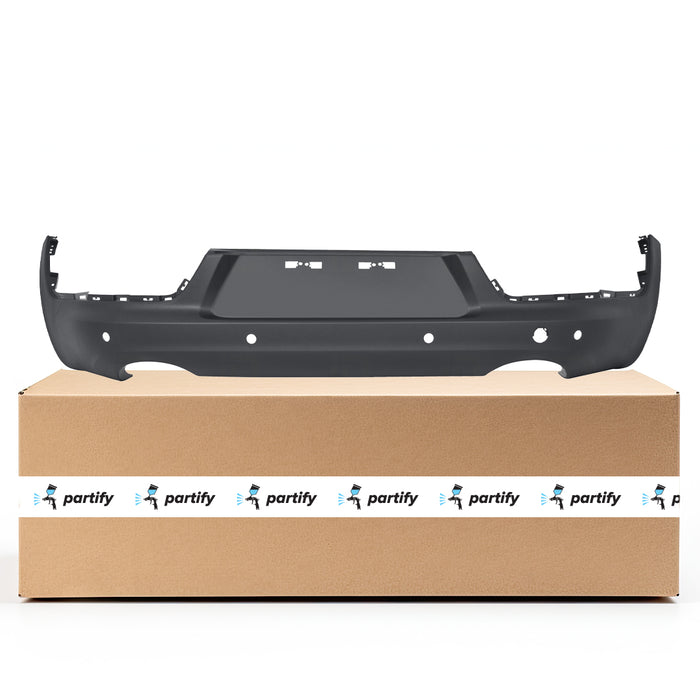 Kia Sportage Rear Bumper Dual Exh W/Parking Sensor Textured 2L L4 Turbocharged - KI1100175